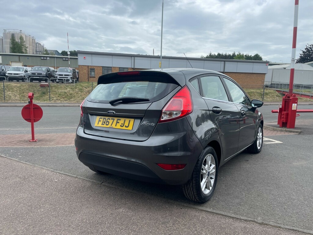 Ford Fiesta Zetec 1.25 82Ps FD67FJJ Grey #5