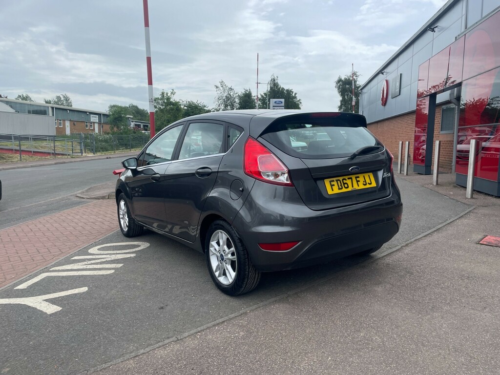Ford Fiesta Zetec 1.25 82Ps FD67FJJ Grey #3