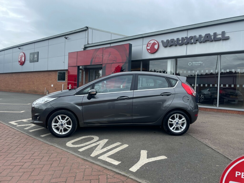 Ford Fiesta Zetec 1.25 82Ps FD67FJJ Grey #2
