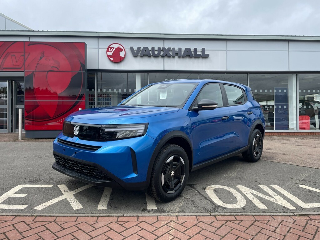 Vauxhall Frontera Design 1.2T 145Ps Mhev Hybrid E-dct6 FH26PZS Blue