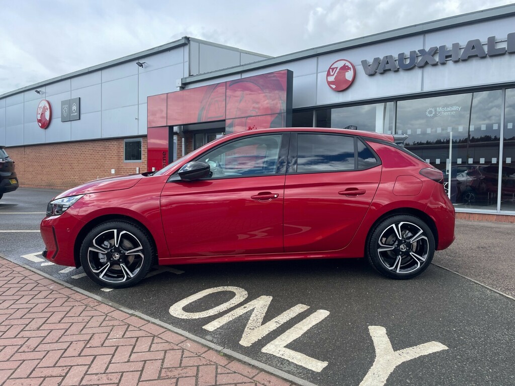 Vauxhall Corsa Ultimate 1.2T 110Ps Mhev Hybrid E-dct6 Red #2