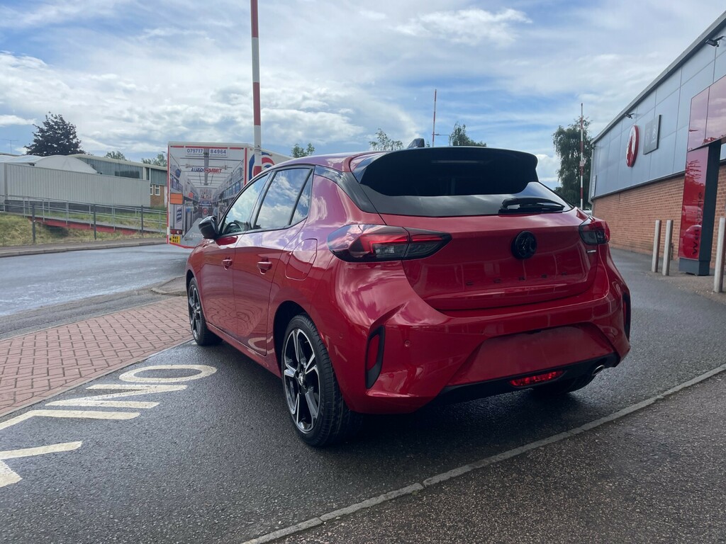 Vauxhall Corsa Ultimate 1.2T 110Ps Mhev Hybrid E-dct6 Red #3