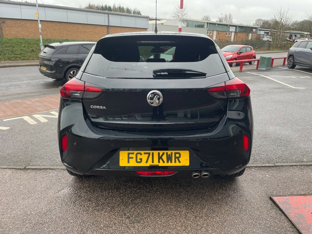 Vauxhall Corsa Sri Premium 1.2T 130Ps Black #4