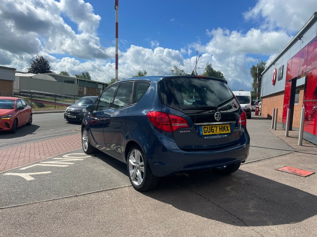 Vauxhall Meriva Tech Line 1.4 100Ps With Heated Seats And Steering Blue #3