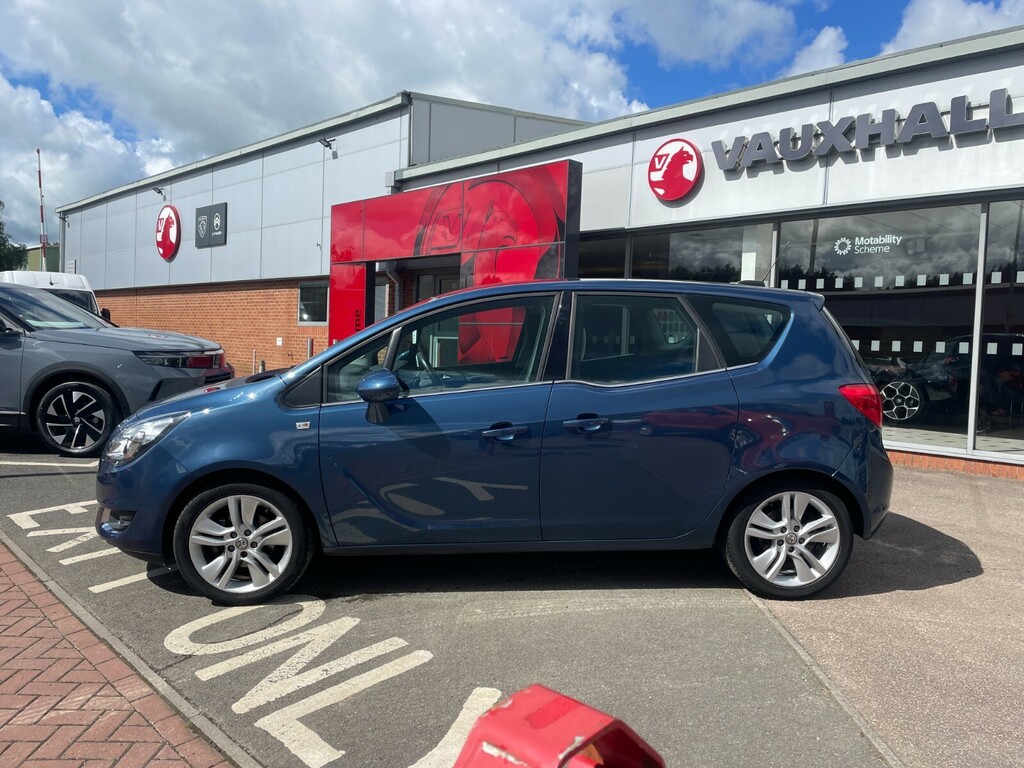 Vauxhall Meriva Tech Line 1.4 100Ps With Heated Seats And Steering Blue #2
