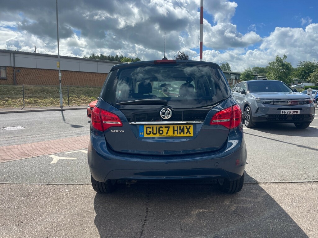 Vauxhall Meriva Tech Line 1.4 100Ps With Heated Seats And Steering Blue #4