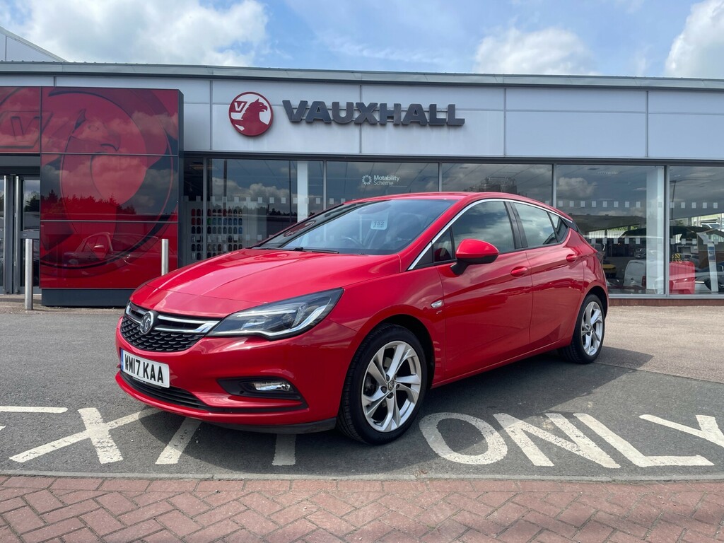 Vauxhall Astra Sri 1.4T 150Ps Red