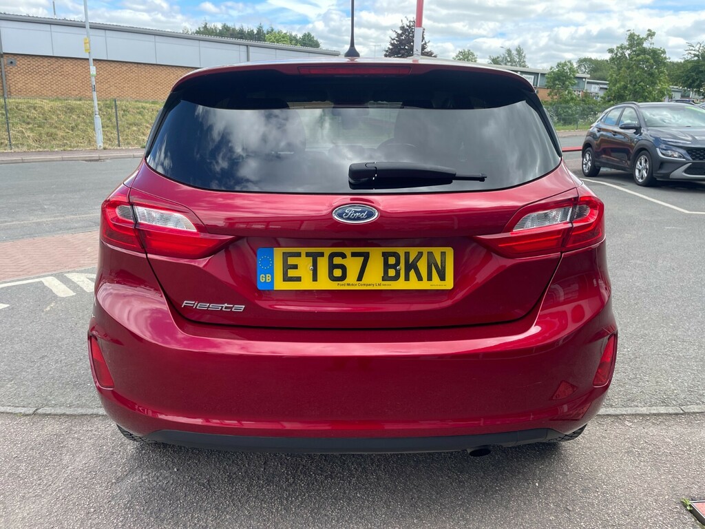 Ford Fiesta Titanium 1.0T 100Ps Ecoboost ET67BKN Red #4