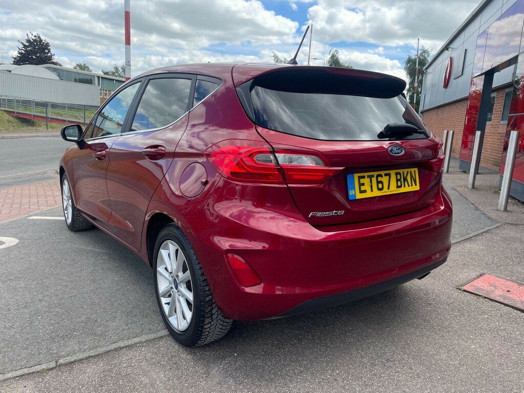 Ford Fiesta Titanium 1.0T 100Ps Ecoboost ET67BKN Red #3