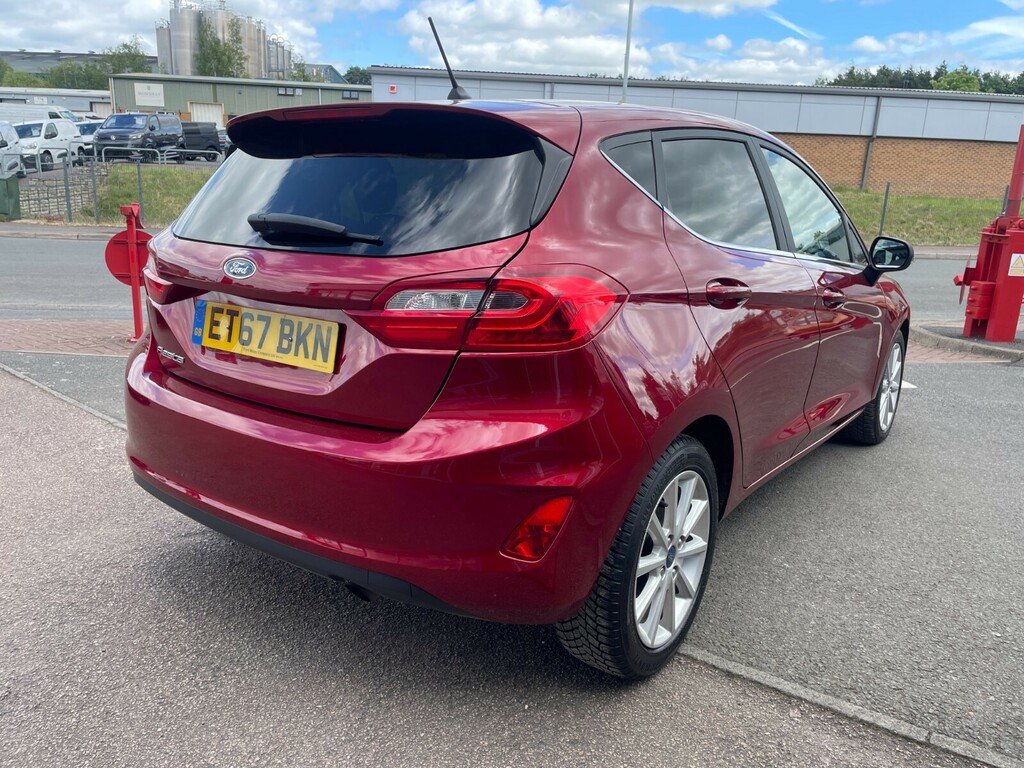 Ford Fiesta Titanium 1.0T 100Ps Ecoboost ET67BKN Red #5