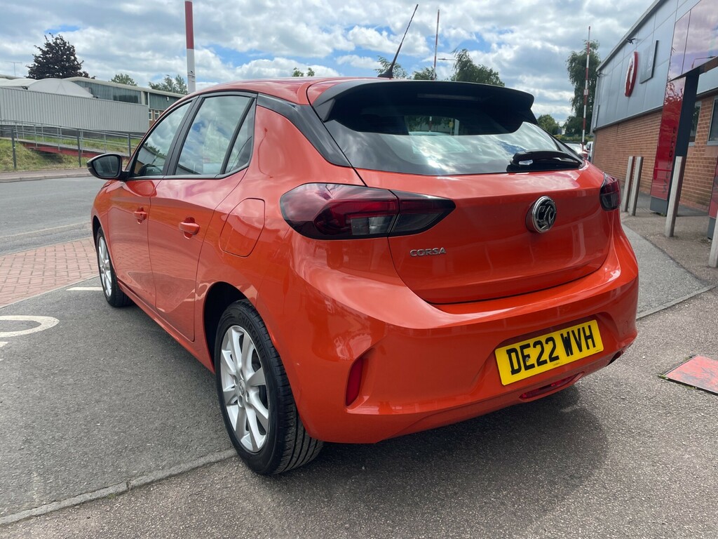 Vauxhall Corsa Se Edition 1.2 75Ps DE22WVH Orange #3