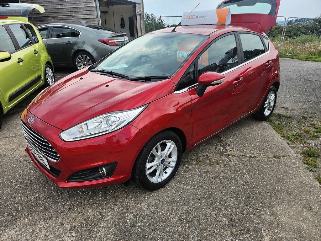 Ford Fiesta Zetec 1.0 80Ps Startstop EA65NBL Red #2