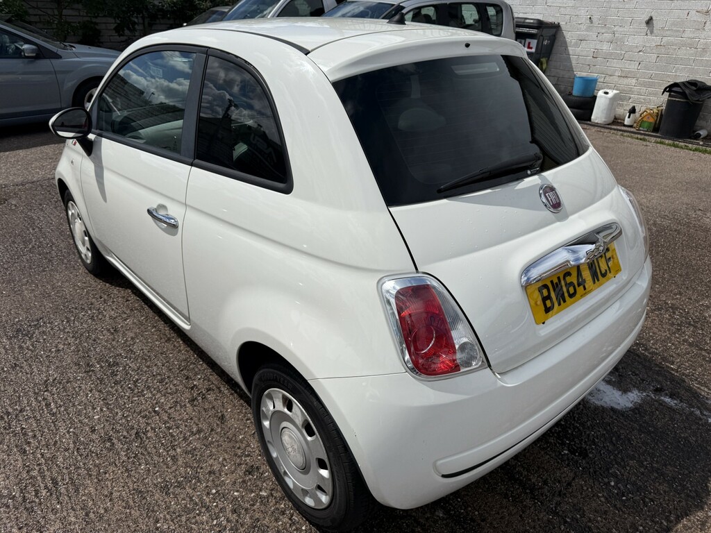 Fiat 500 Hatchback 0.9 Twinair Lounge Dualogic Euro 5 Ss BW64WCF White #5
