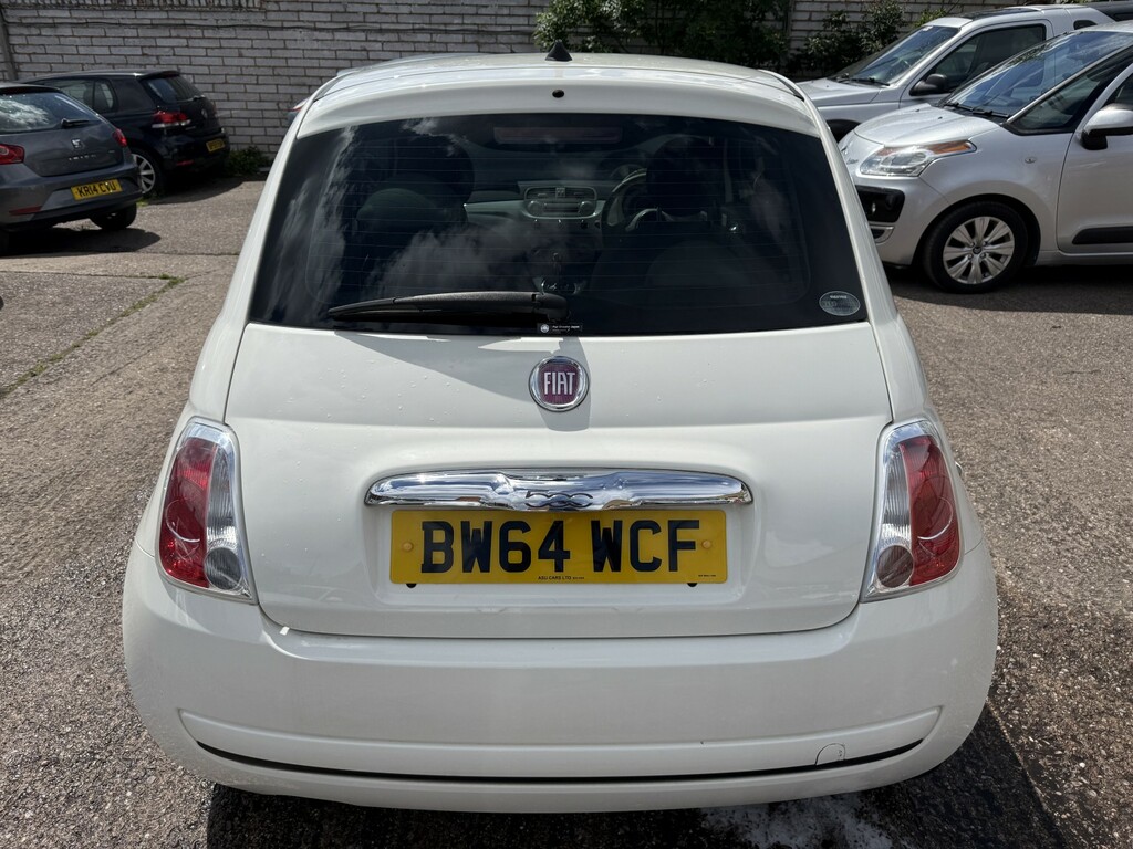 Fiat 500 Hatchback 0.9 Twinair Lounge Dualogic Euro 5 Ss BW64WCF White #4
