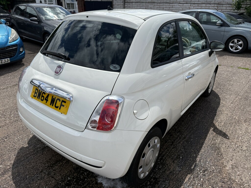 Fiat 500 Hatchback 0.9 Twinair Lounge Dualogic Euro 5 Ss BW64WCF White #3