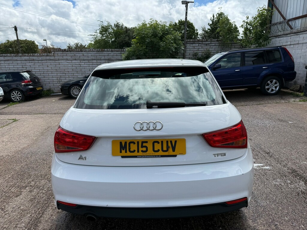 Audi A1 Hatchback 1.0 Tfsi Sport 201515 MC15CUV White #4