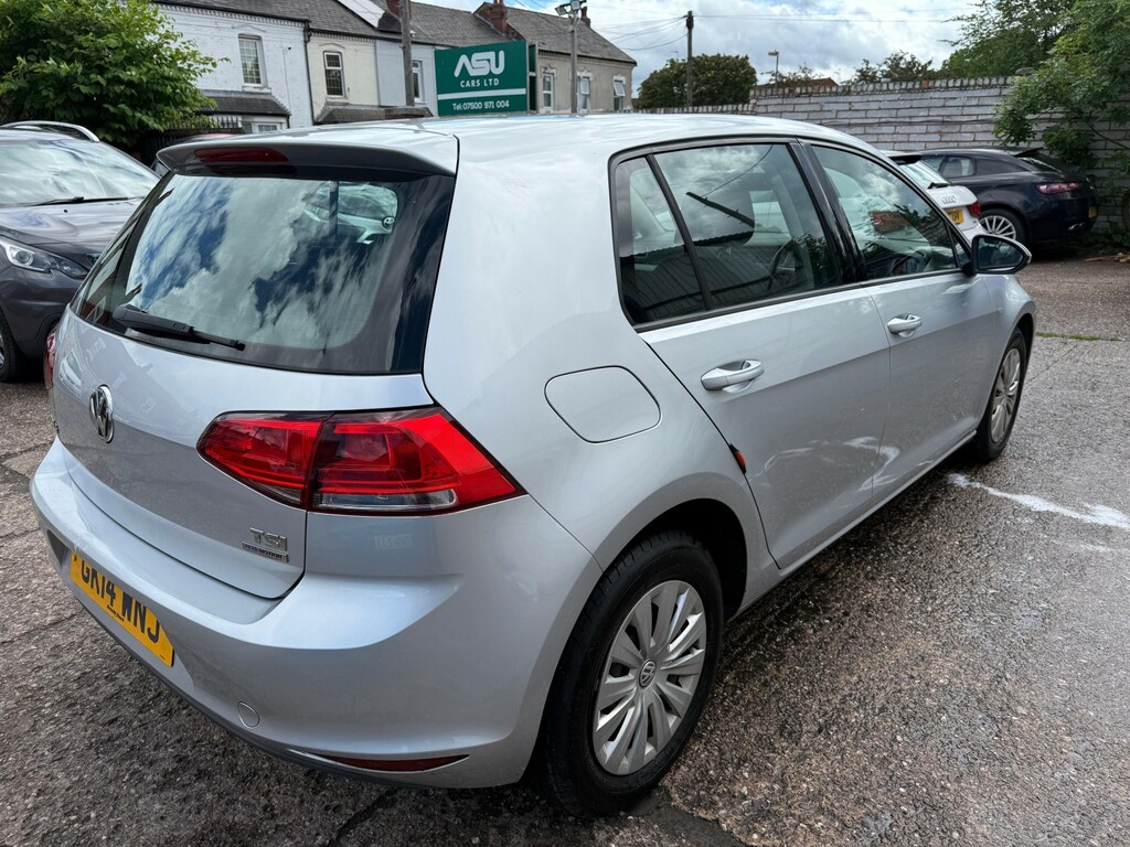 Volkswagen Golf Hatchback 1.2 Tsi Bluemotion Tech S 201414 GK14WNJ Silver #3