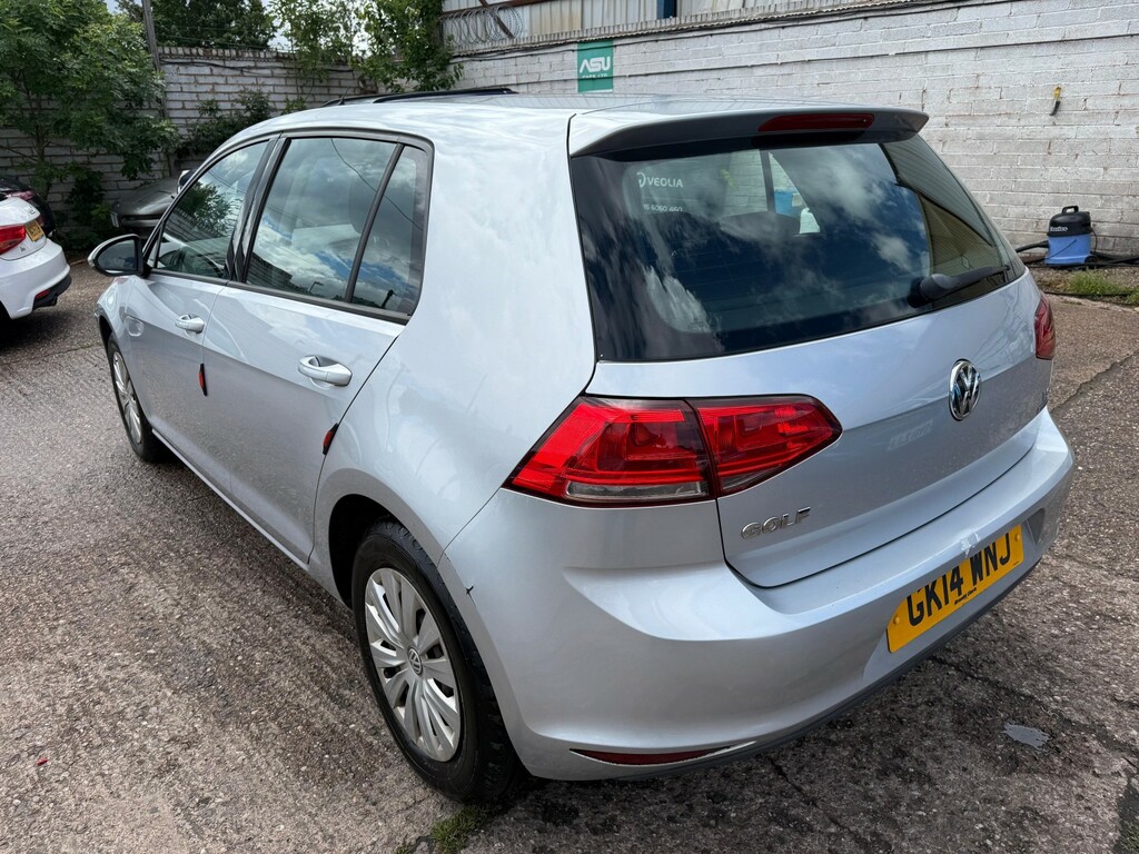 Volkswagen Golf Hatchback 1.2 Tsi Bluemotion Tech S 201414 GK14WNJ Silver #5