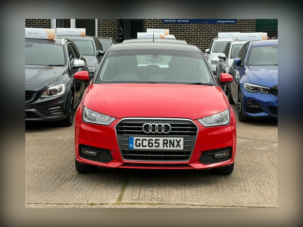 Audi A1 1.4 Tfsi Sport Sportback S Tronic Euro 6 Ss GC65RNX Red #3