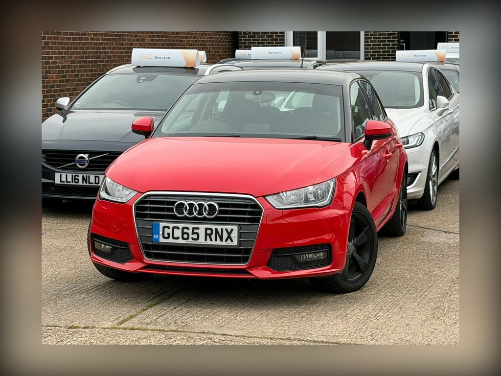 Audi A1 1.4 Tfsi Sport Sportback S Tronic Euro 6 Ss GC65RNX Red #5