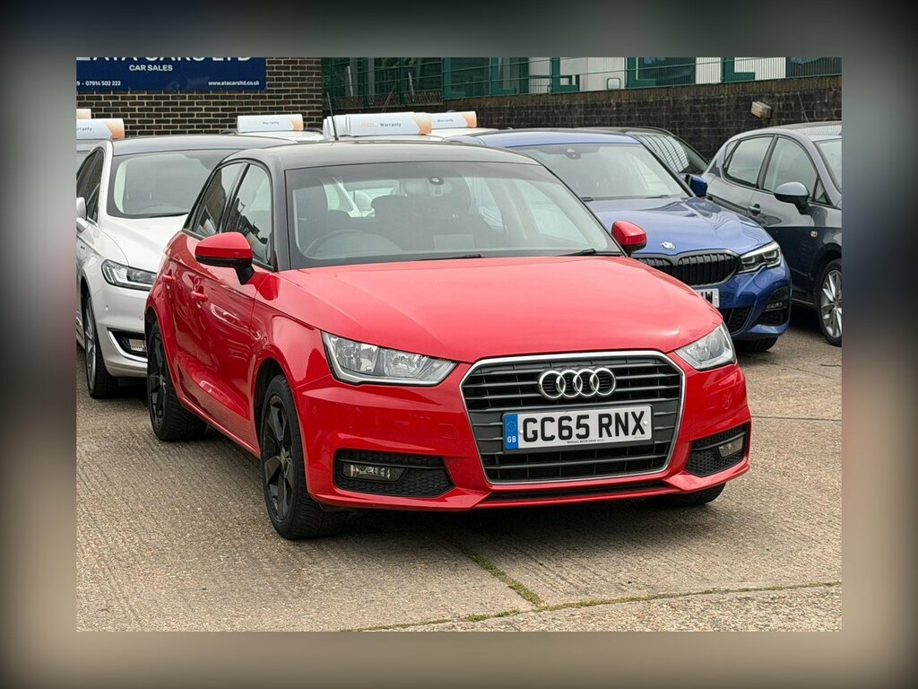 Audi A1 1.4 Tfsi Sport Sportback S Tronic Euro 6 Ss GC65RNX Red #2