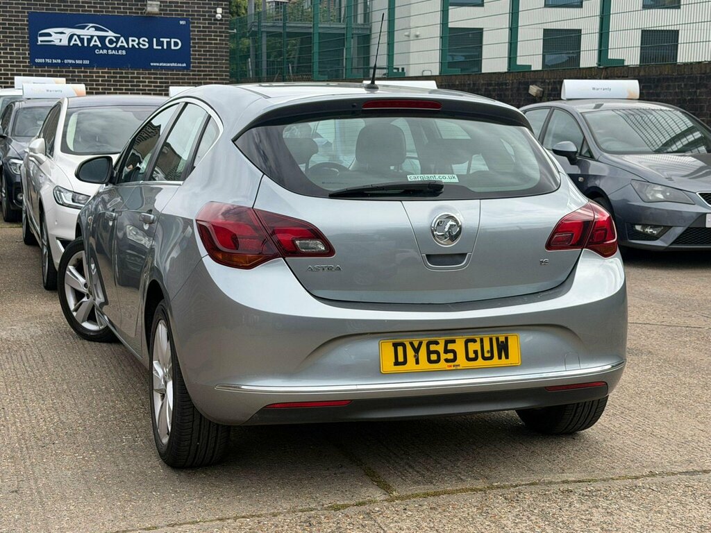 Vauxhall Astra 1.6I Sri Euro 6 DY65GUW Silver #6