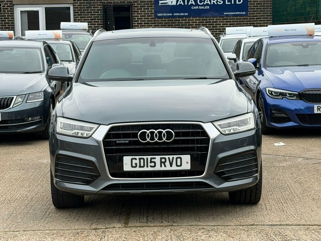 Audi Q3 2.0 Tdi S Line Plus S Tronic Quattro Euro 6 Ss Grey #3