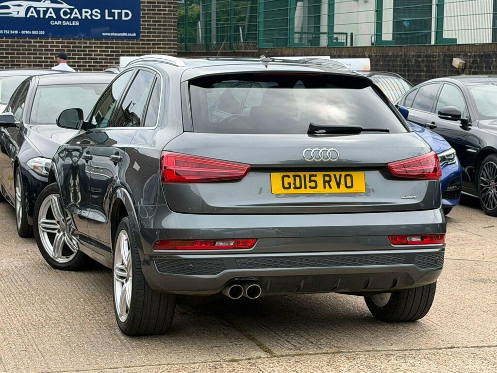 Audi Q3 2.0 Tdi S Line Plus S Tronic Quattro Euro 6 Ss Grey #6