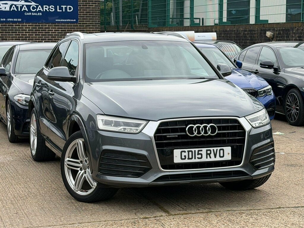 Audi Q3 2.0 Tdi S Line Plus S Tronic Quattro Euro 6 Ss Grey