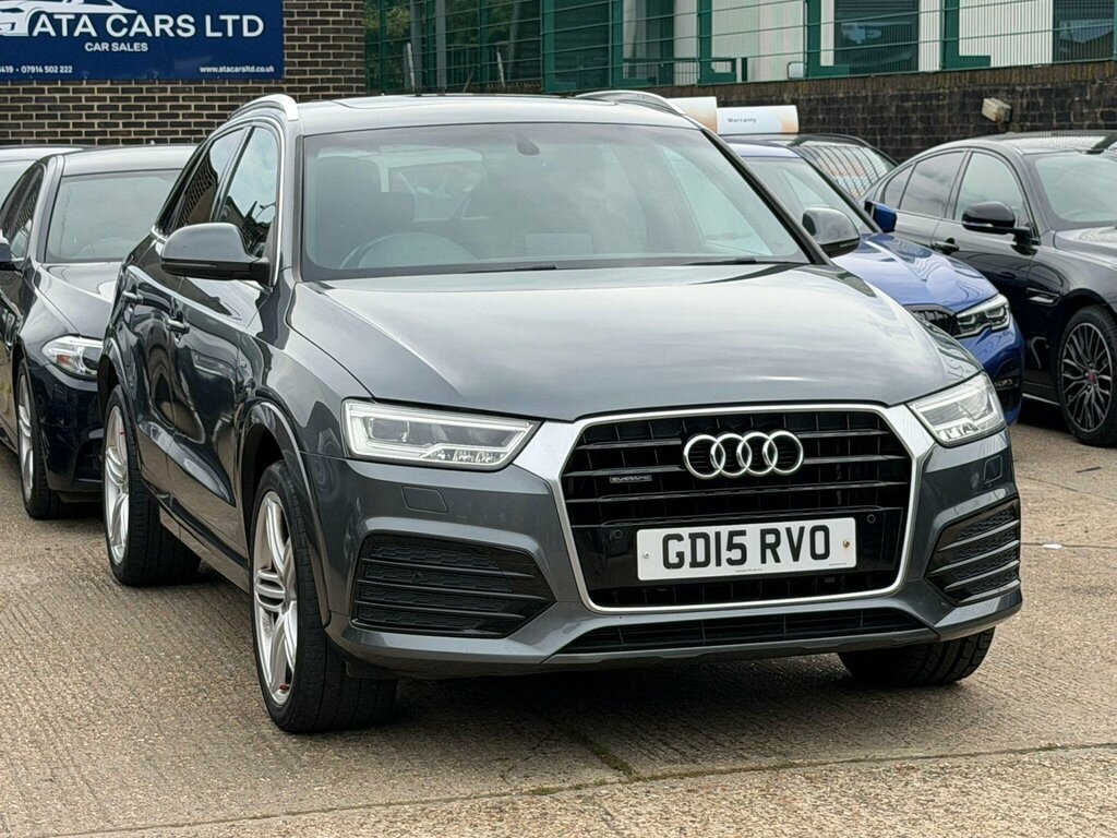 Audi Q3 2.0 Tdi S Line Plus S Tronic Quattro Euro 6 Ss Grey #2