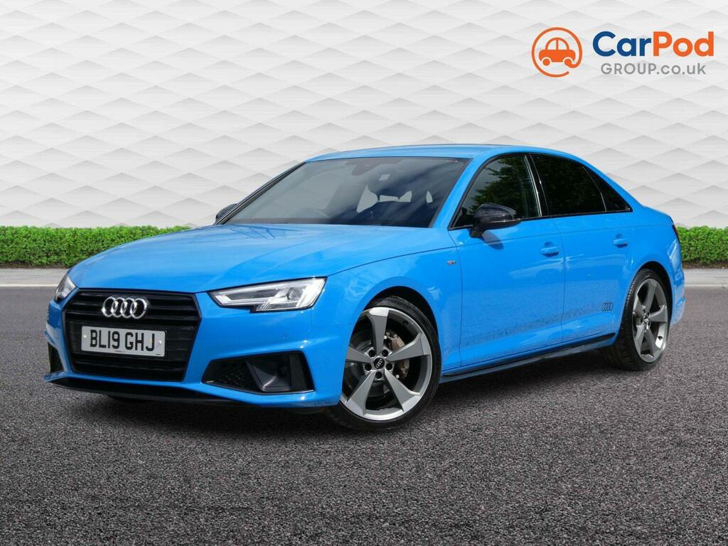 Audi A4 Saloon 2.0 Tdi 40 Black Edition S Tronic Euro 6 S Blue