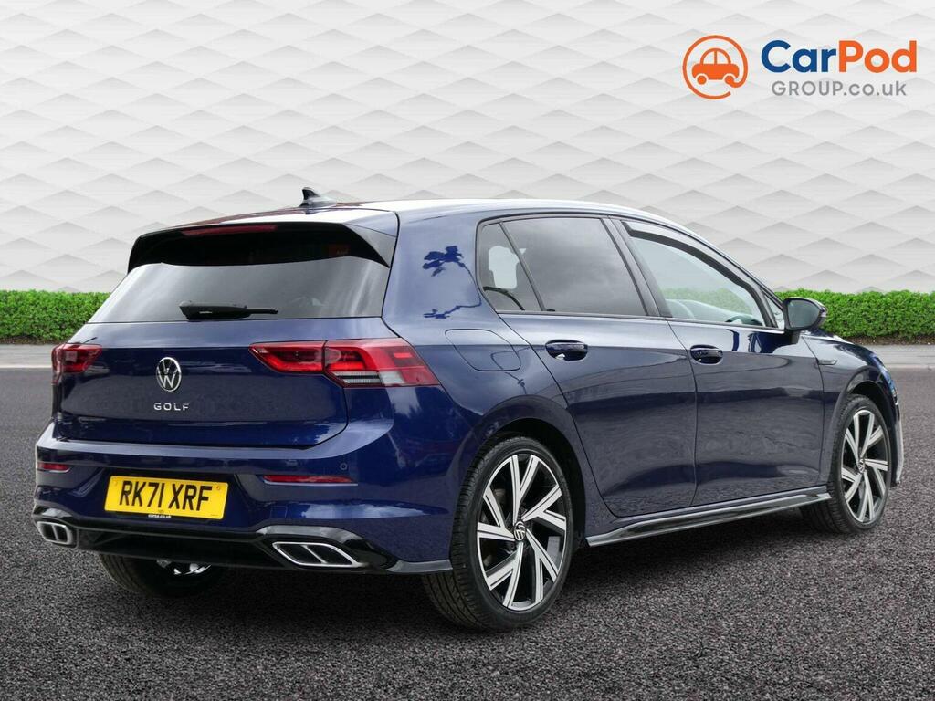 Volkswagen Golf Hatchback 2.0 Tdi R-line Dsg Euro 6 Ss 202 RK71XRF Blue #3