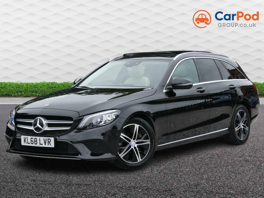 Mercedes-Benz C Class Estate 2.0 C220d Sport Premium Plus G-tronic Eu Black