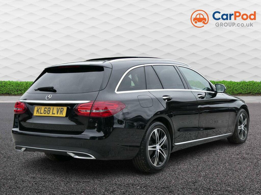 Mercedes-Benz C Class Estate 2.0 C220d Sport Premium Plus G-tronic Eu KL68LVR Black #3
