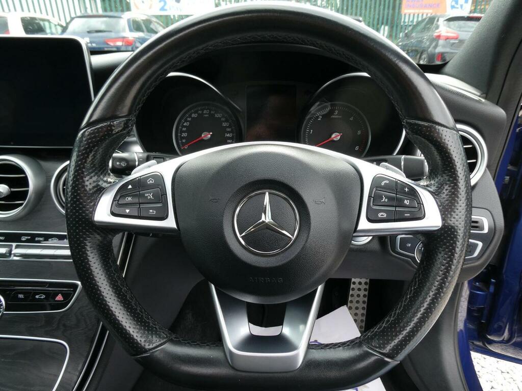 Mercedes-Benz C Class 2.1 C220d Amg Line Premium Plus 7G-tronic Euro Blue #5