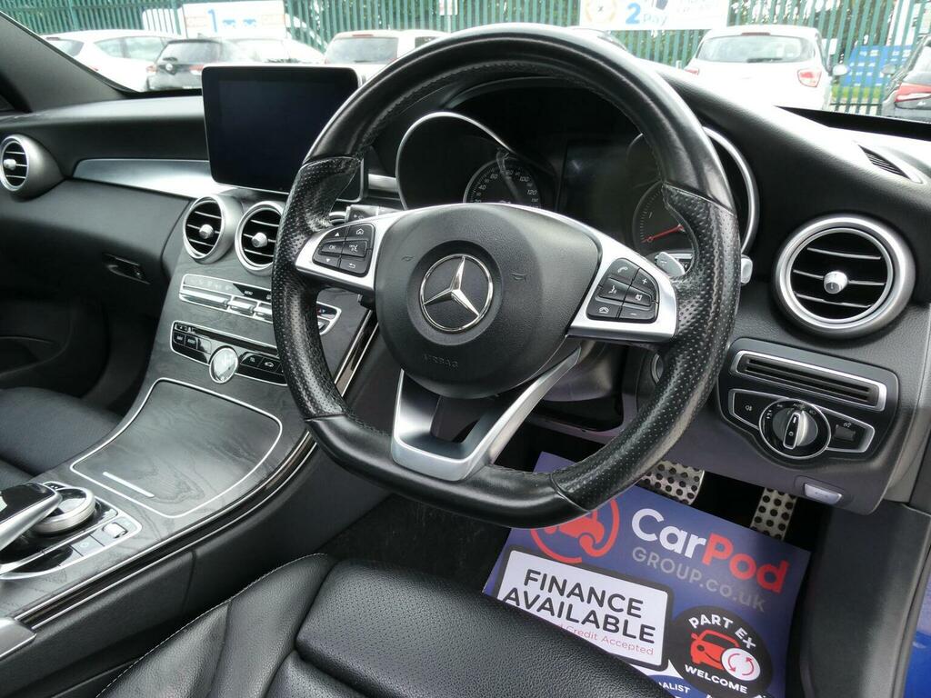 Mercedes-Benz C Class 2.1 C220d Amg Line Premium Plus 7G-tronic Euro Blue #2