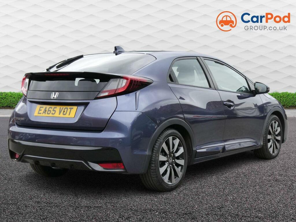 Honda Civic 1.8 I-vtec Se Plus Euro 6 Ss Blue #3