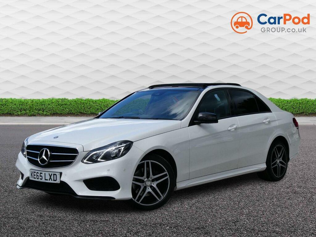 Mercedes-Benz E Class 2.1 E220 Bluetec Amg Night Edition Premium G-tro White