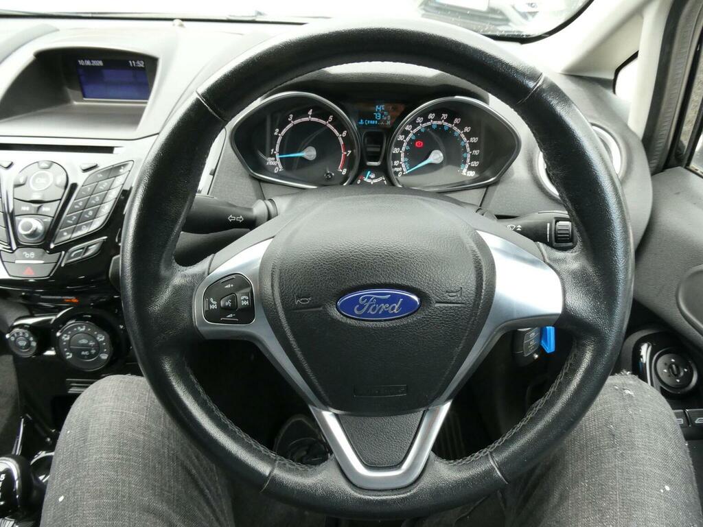 Ford Fiesta Hatchback 1.25 Zetec Euro 6 201767 DV67FUT Black #5