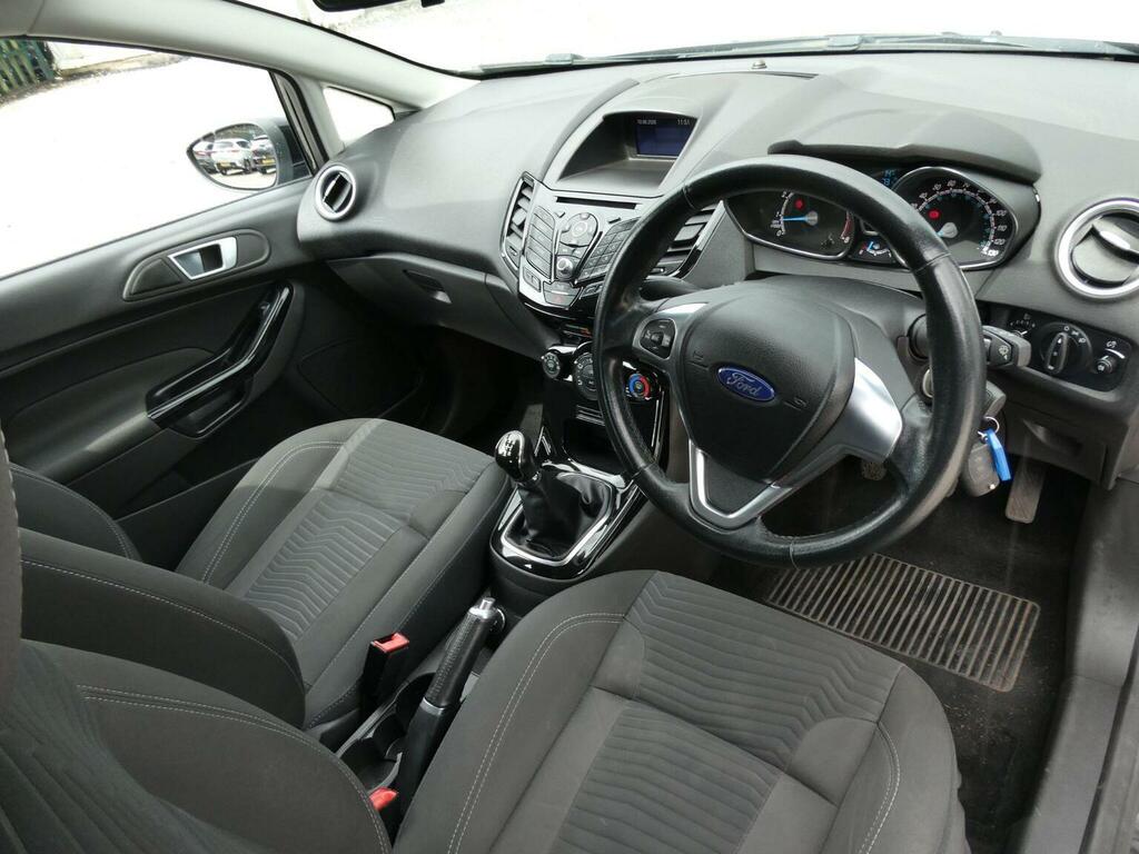 Ford Fiesta Hatchback 1.25 Zetec Euro 6 201767 DV67FUT Black #2