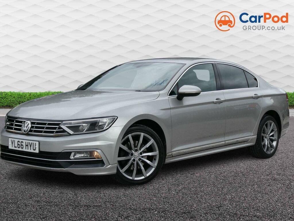 Volkswagen Passat 2.0 Tdi Bluemotion Tech R-line Euro 6 Ss Silver #4