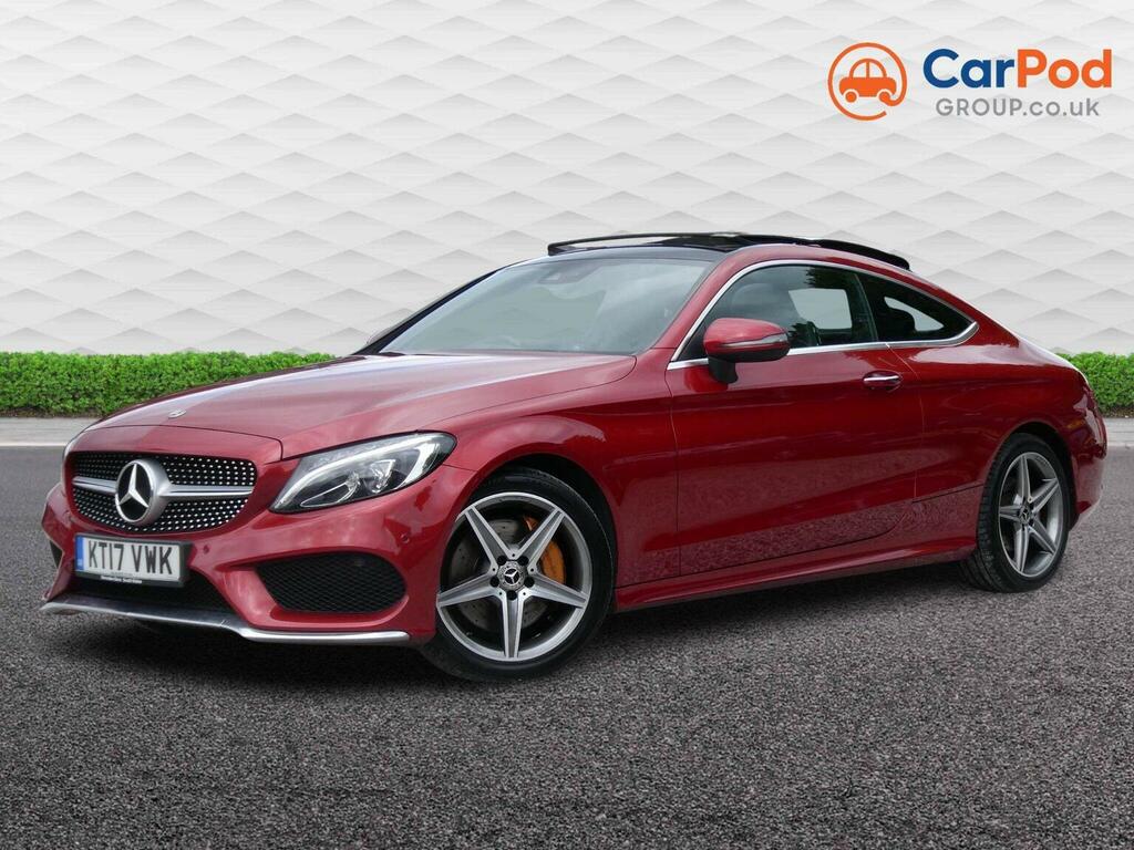 Mercedes-Benz C Class 2.1 C250d Amg Line Premium Plus G-tronic Euro 6 Red