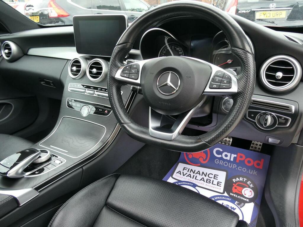 Mercedes-Benz C Class 2.1 C250d Amg Line Premium Plus G-tronic Euro 6 Red #2