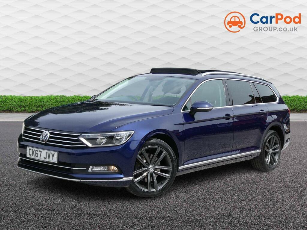 Volkswagen Passat Estate 2.0 Tdi Gt Euro 6 Ss 201767 Blue