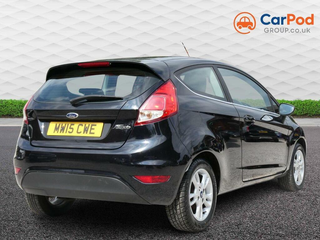 Ford Fiesta Hatchback 1.25 Zetec Euro 6 201515 Black #3