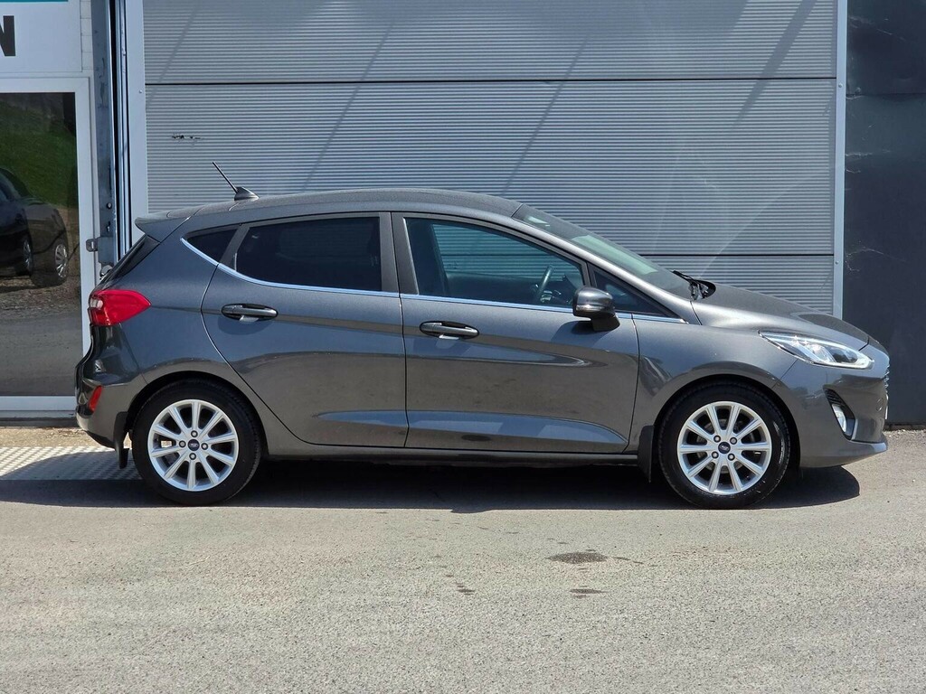 Ford Fiesta Hatchback 1.0T Ecoboost Mhev Titanium Euro 6 Ss DX70LHF Grey #5