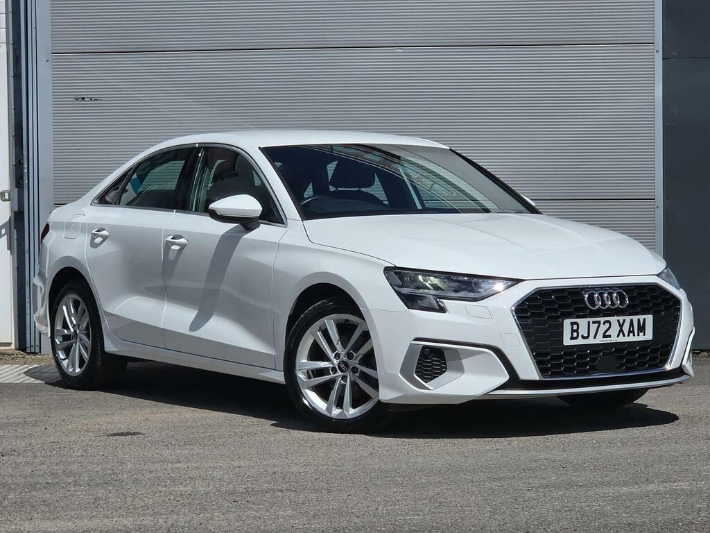 Audi A3 Saloon 1.0 Tfsi 30 Sport S Tronic Euro 6 Ss White