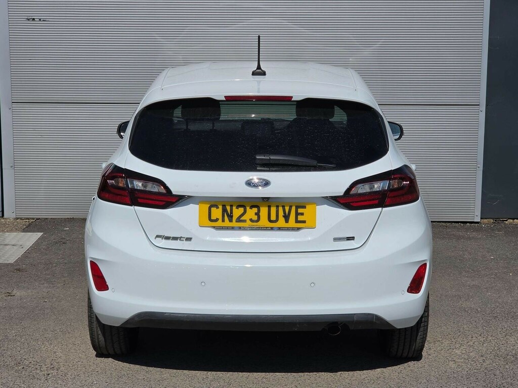Ford Fiesta 1.0T Ecoboost Mhev Titanium X Dct Euro 6 Ss CN23UVE White #3