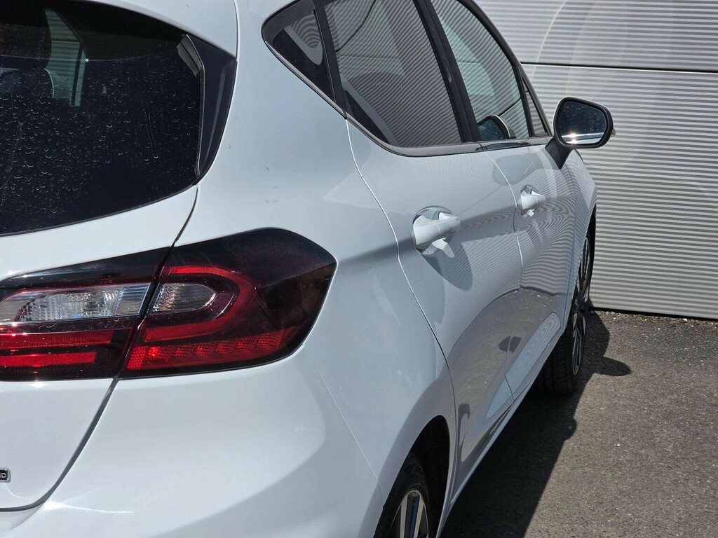 Ford Fiesta 1.0T Ecoboost Mhev Titanium X Dct Euro 6 Ss CN23UVE White #4