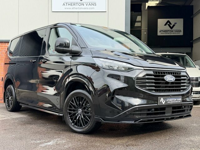 Ford Transit Custom 2.0 300 Ecoblue Limited 5 Seater Kombi Van WP74CXZ Black #3